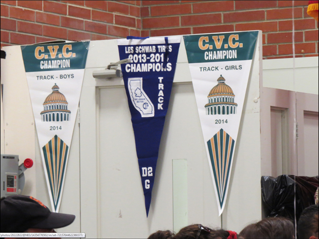 2014 Bella Vista Track and Field Banners